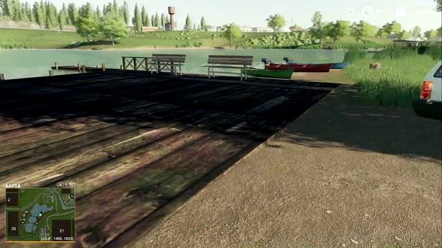 ЗОЛОТОЙ КОЛОС ? FARMING SIMULATOR 19 - МОИ МОДЫ И ОБЗОР НА КАРТУ смотреть онлайн