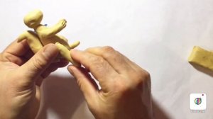 Лепим белочку из пластилина