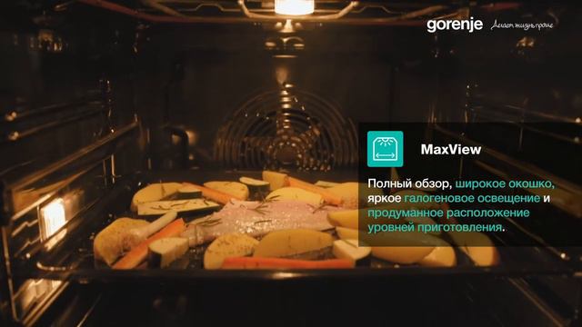 Духовой шкаф Gorenje OptiBake. Полный обзор MaxView. Вид, который нужен каждому повару.