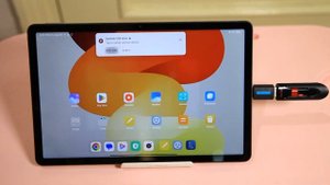 Mencoba USB On The Go (OTG) di Tablet Xiaomi Redmi Pad SE