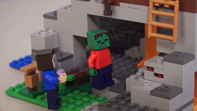 LEGO Minecraft ZOMBIE CAVE ISLAND Zombie Attack!!! Unboxing смотреть онлайн