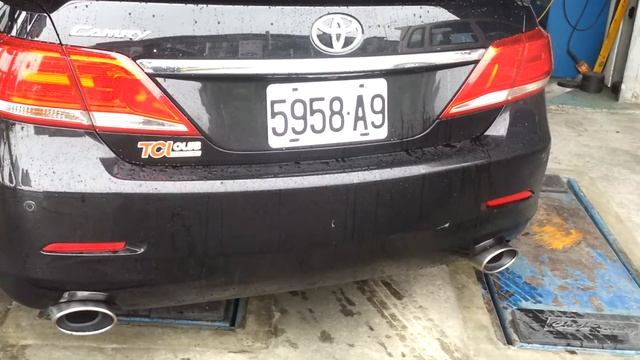 TOYOTA CAMRY 2 4 改裝 Q桑 排氣管 雙筒出管 原地加速 смотреть онлайн
