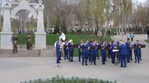 Самара • Струковский сад. Апрель 2022. Концертный духовой оркестр. Видео 6.