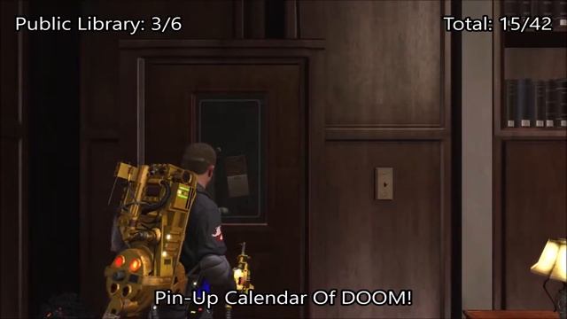 Ghostbusters: The Video Game - Artifacts: Public Library - Pin-Up Calendar Of DOOM! смотреть онлайн