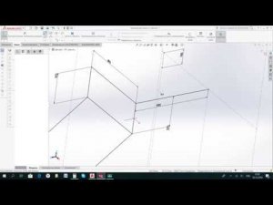 #2 Лестница. Создаём 3D эскиз. Solid Works