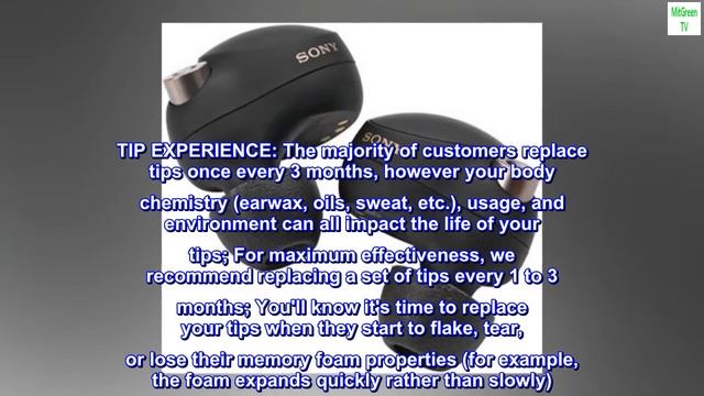 COMPLY Foam Ear Tips for Sony TrueWireless WF-1000XM4, WF-1000XM3, WF-XB700, Ultimate Comfort | Uns смотреть онлайн