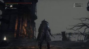 Bloodborne - Time Zone Oddities 4, Upper Cathedral Ward at a "Foggy" Night