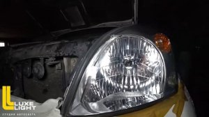 Комплексная чистка фар на Toyota Prado 120