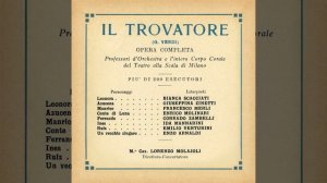 Il Trovatore: Di due figli... Abbietta zingara