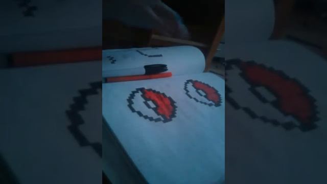 Как нарисовать покеболл #1+мои новые рисунки смотреть онлайн