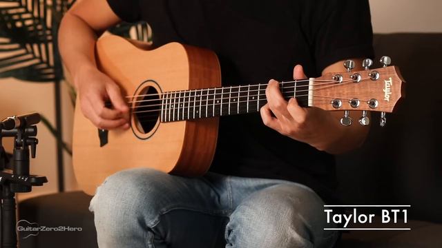 Best Budget Travel Guitar? Journey Instruments PJ410 vs Taylor BT1
