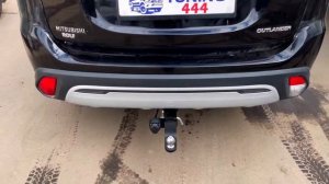 Фаркоп под квадрат на Mitsubishi Outlander в магазине TUNING-444.