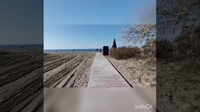 Анапа 2021. Новогодняя елка на центральном пляже. Анапский песковик.