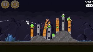 Мультик Игра для детей Энгри Бердс. Прохождение игры Angry Birds [73] серия