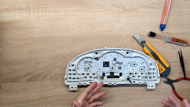 Инструкция по установке платы подсветки приборной панели Chevrolet Lacetti смотреть онлайн