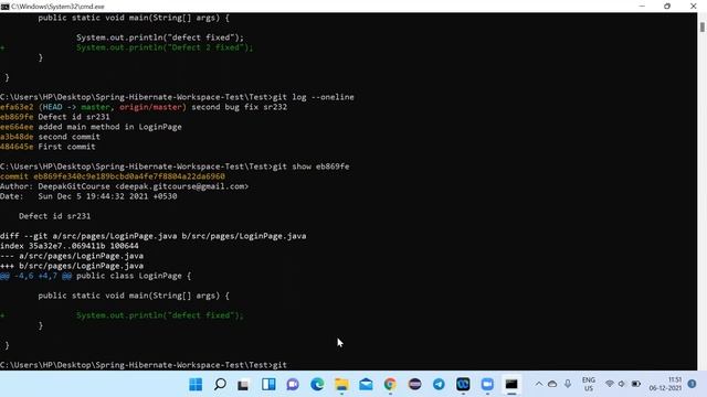 Deepak TechLabs-Git commit commands смотреть онлайн