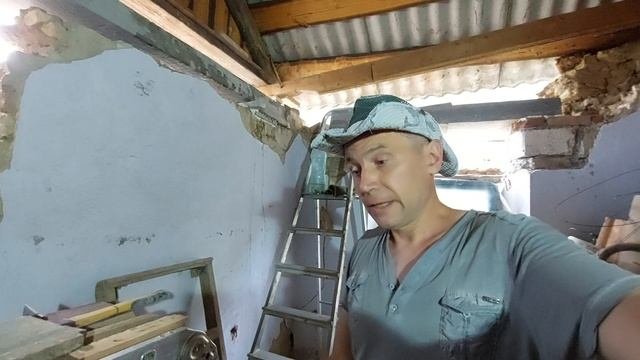третья перемычка готова / ремонт дома своими руками