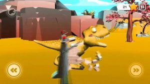 Роботы-спасатели парка динозавров.