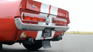 1967 Ford Shelby Mustang Fastback GT500 - Exhaust Sound Cold Start