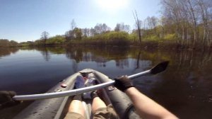 Паккаяк "Колчим" от ExpedBoats. Первый спуск на воду.