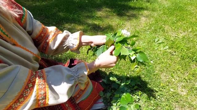 Мастер-класс «Троичный венок» смотреть онлайн