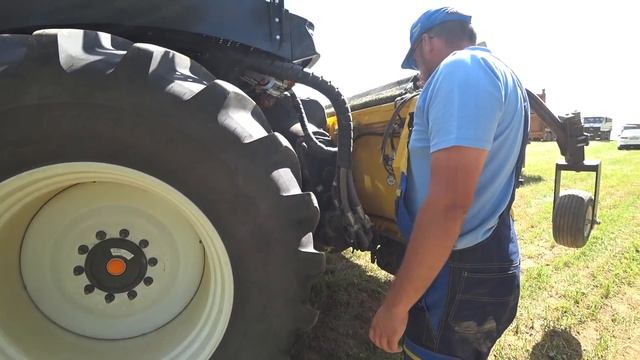 Едем в Московскую область на пресс релиз кормоуборочного комбайна New Holland FR650 Новинка в Росси смотреть онлайн