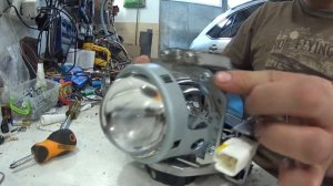 Lexus RX 350 замена адаптивных линз