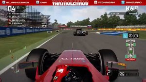 Formula 1 Open Сhampionship™. Гран-При Италии. Гонка. Болид Феррари