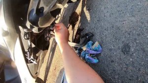 Honda Lead 110 cc (JF19). Видео2. Замена масла двигателя.