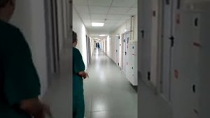 Первая пробежка на протезе голени.