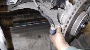 Замена рулевого наконечника Renault Trafic