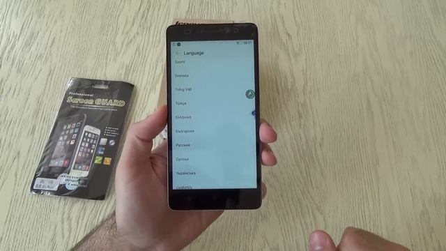 Lenovo K3 Note распаковка и беглый осмотр смотреть онлайн