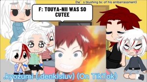 [?] Past: Todoroki Family react to Shoto & Toya Todoroki | MHA/BNHA || 1/2 ||