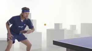 How to play table tennis - Backhand Topspin