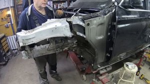 BMW G01 X3. Front end restore. Ремонт переда.