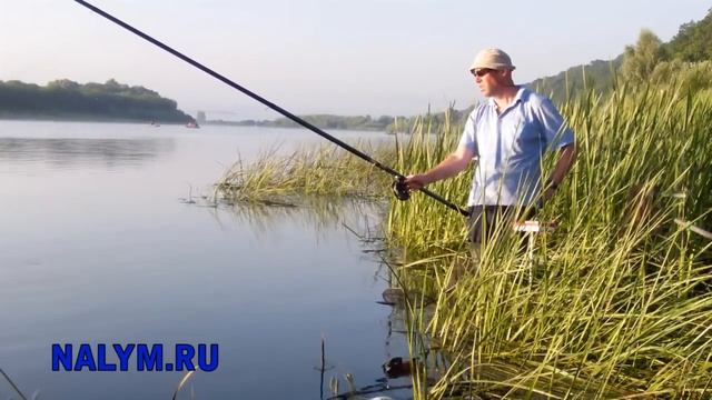 Монтаж оснастки на болонской удочке с инерционной катушкой смотреть онлайн