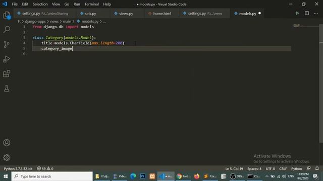 Django Tutorial | Build News Website in Django 3 - Create model and Django Admin Panel