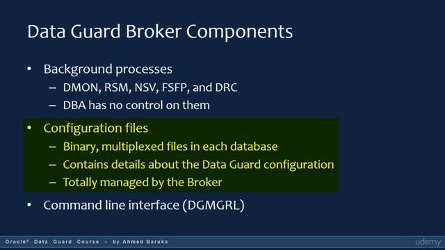 Oracle 12C Data Guard Administration - Using the Data Guard Broker - Lecture 1 смотреть онлайн