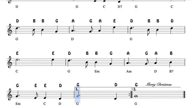 Auld Lang Syne Notes Sheet Music for Flute Violin Recorder Oboe La Despedida