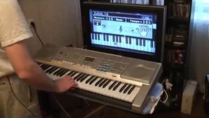 Синтезатор Casio LK-300TV