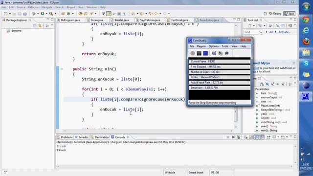Sıfırdan Java 21 - Maksimum, Minimum ve Swap смотреть онлайн
