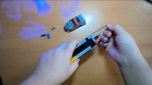 туториал на лего пистолет стреляющий резинками