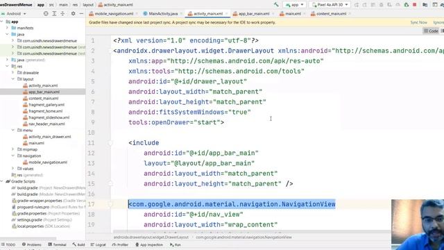 Basic of Navigation Drawer in Android Studio 2021 | How to use Android Navigation Drawer | L#14 смотреть онлайн