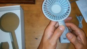 Аккумуляторный вентилятор Xiaomi VH 2 In 1 Portable Handheld Mini USB Desk Small Fan 3