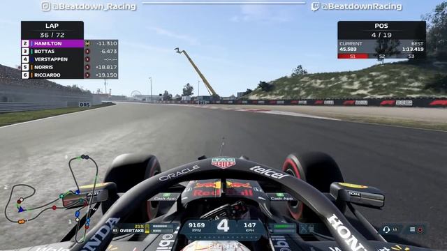 F1 2021 - 100% Race Zandvoort, Dutch GP in Verstappen's Red Bull | PS5