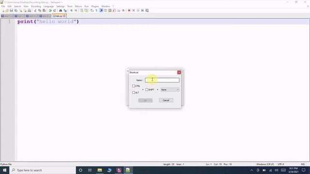 run python from notepad++ смотреть онлайн