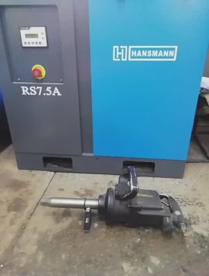 Hansmann RS 7.5A 10. Винтовой компрессор.