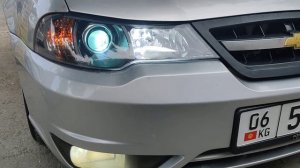 чистка фар нексия