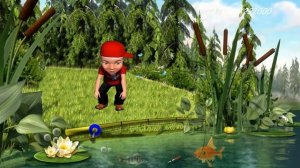 А. Барто.  Любитель рыболов.