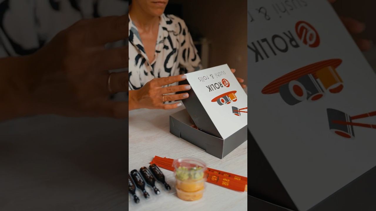 Рекламный ролик для кафе по доставке суши и роллов в Мерсине. Турция смотреть онлайн